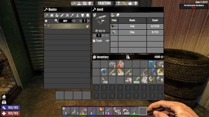 What is craftcrafting in 7 days to die?