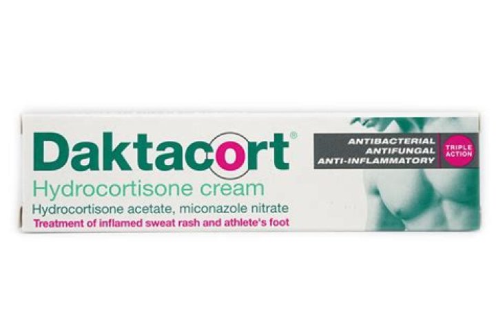 What is Daktacort hydrocortisone cream used for?