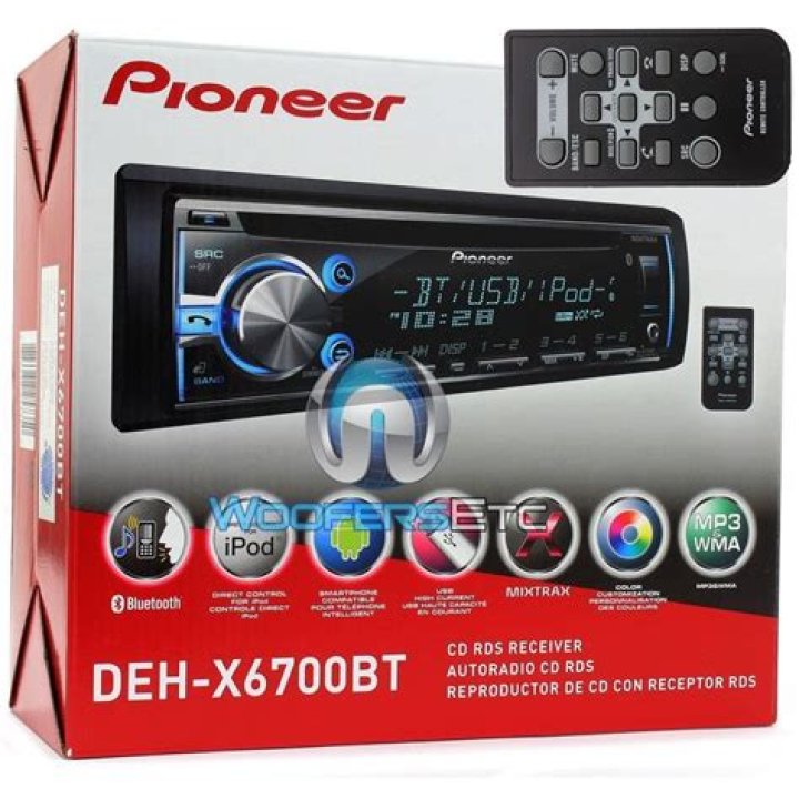 What is Deh X6700BT?