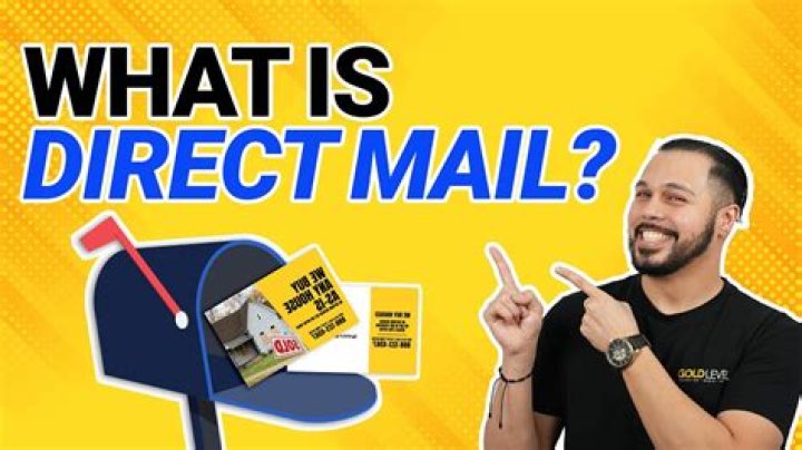 What is direct mail in promotion mix?