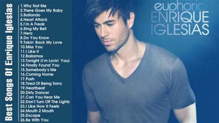 What is Enrique Iglesias first song?