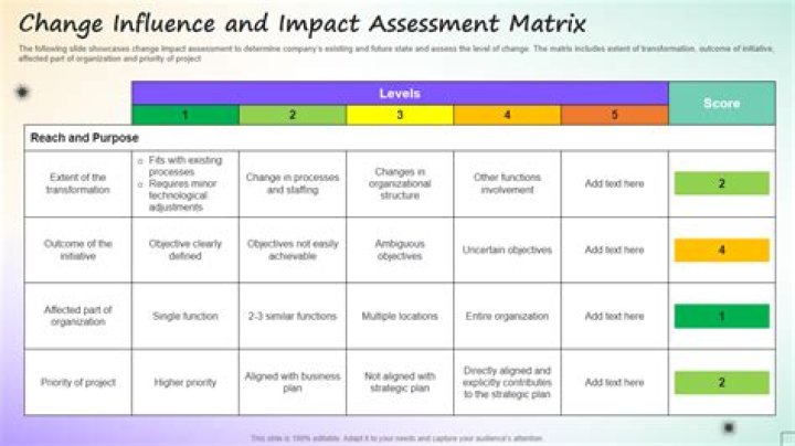 What is ex ante impact assessment?