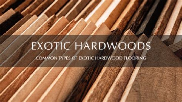 What is exotic hardwood?