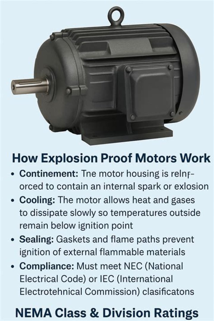 What is explosion proof motor?