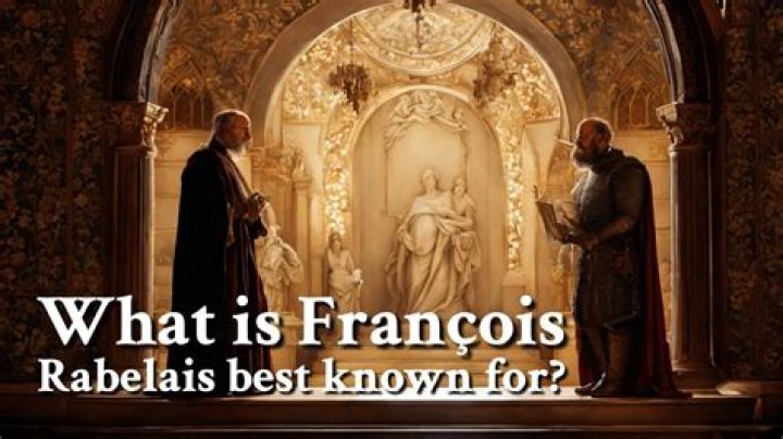 What is Francois Rabelais best known for?