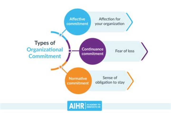 What is high organizational commitment?