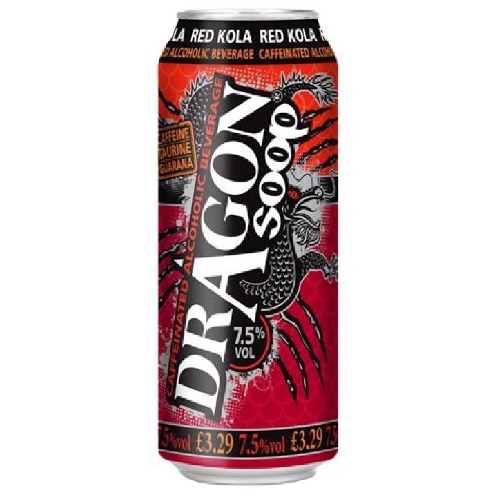 What is in red Kola Dragon Soop?
