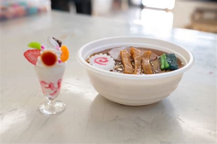What is Japanese plastic food called?