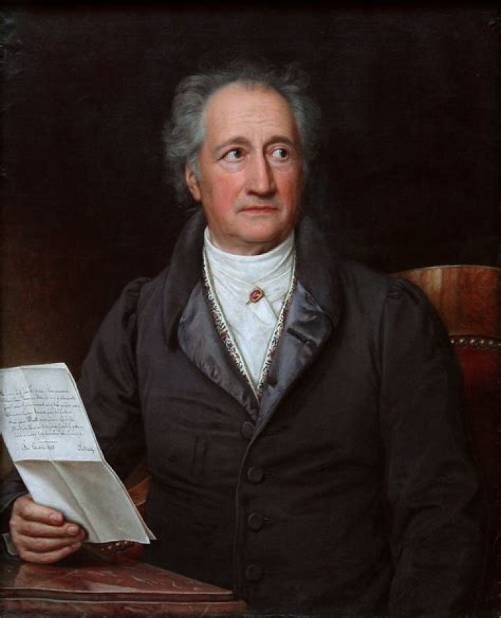 What is Johann Wolfgang von Goethe famous for?