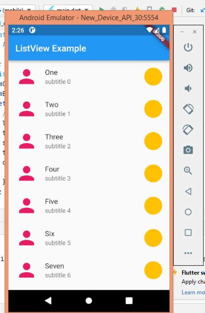 What is listview and how does it work?