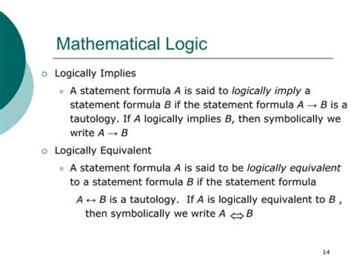 What is mathematical logic explain in brief?