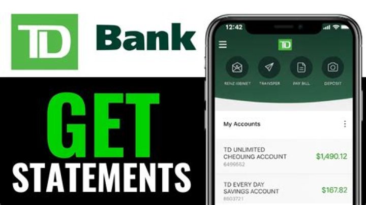What is my TD Bank username?