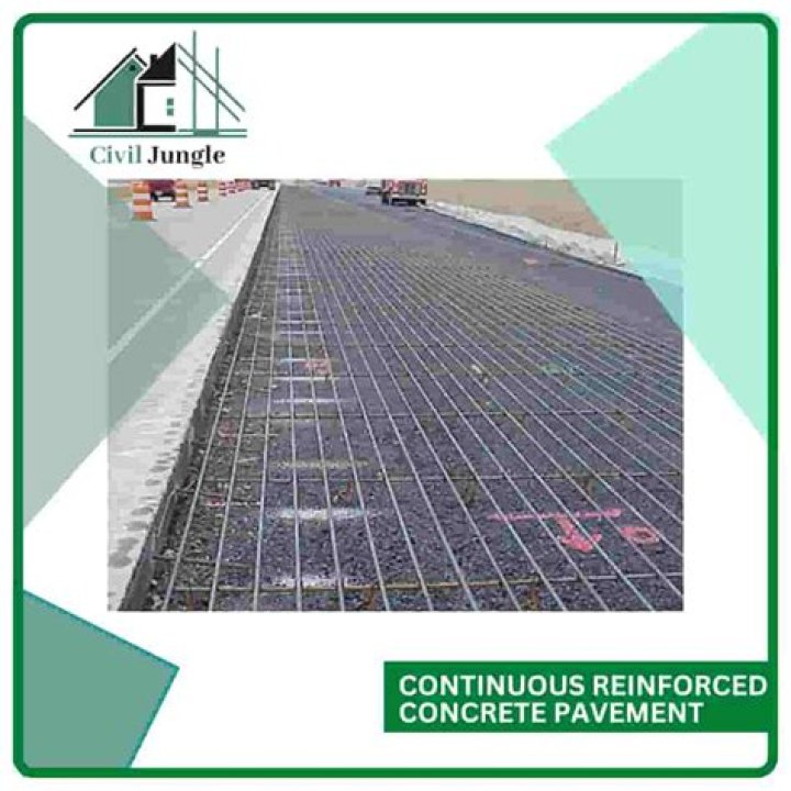 What is reinforced concrete pavement?