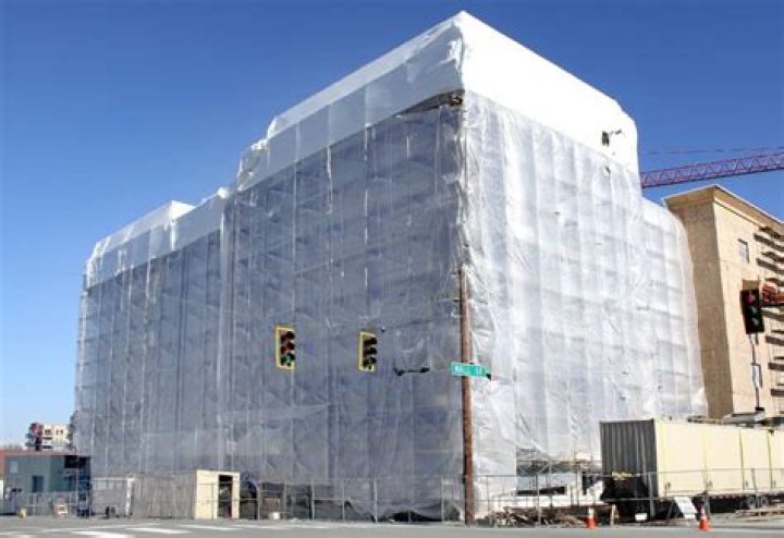What is reinforced poly sheeting?