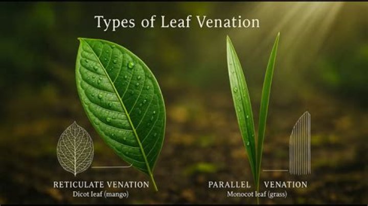 What is reticulate venation define?