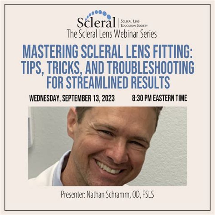 What is scleral lens fitting?