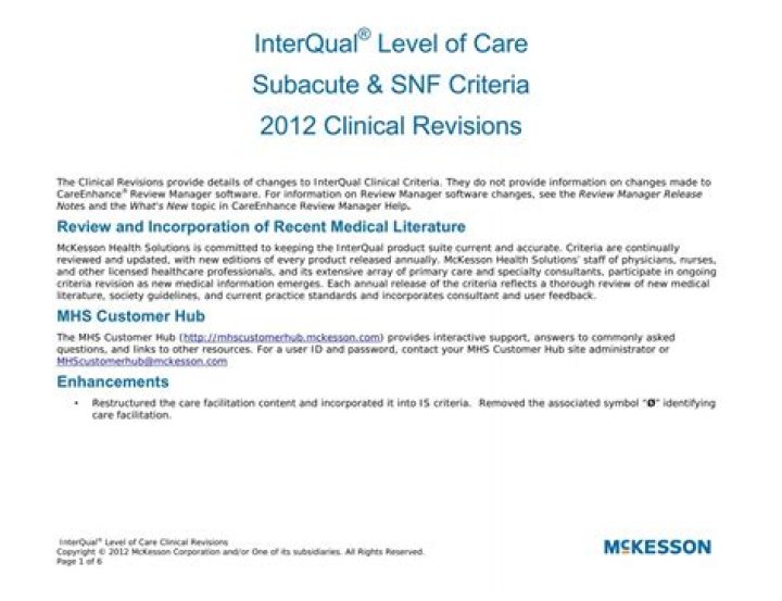 What is SNF level of care?