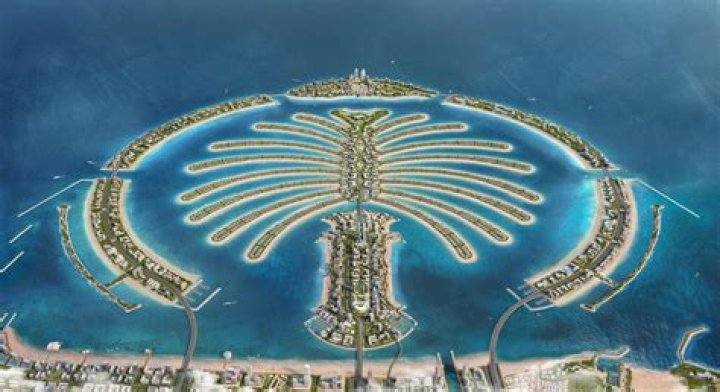 What is special about Palm island Dubai?