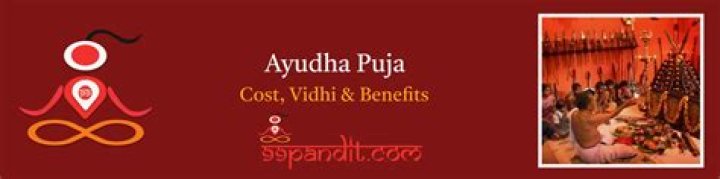 What is special in Ayudha Pooja?
