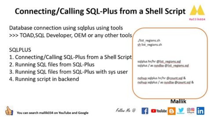 What is Sqlplus in shell script?