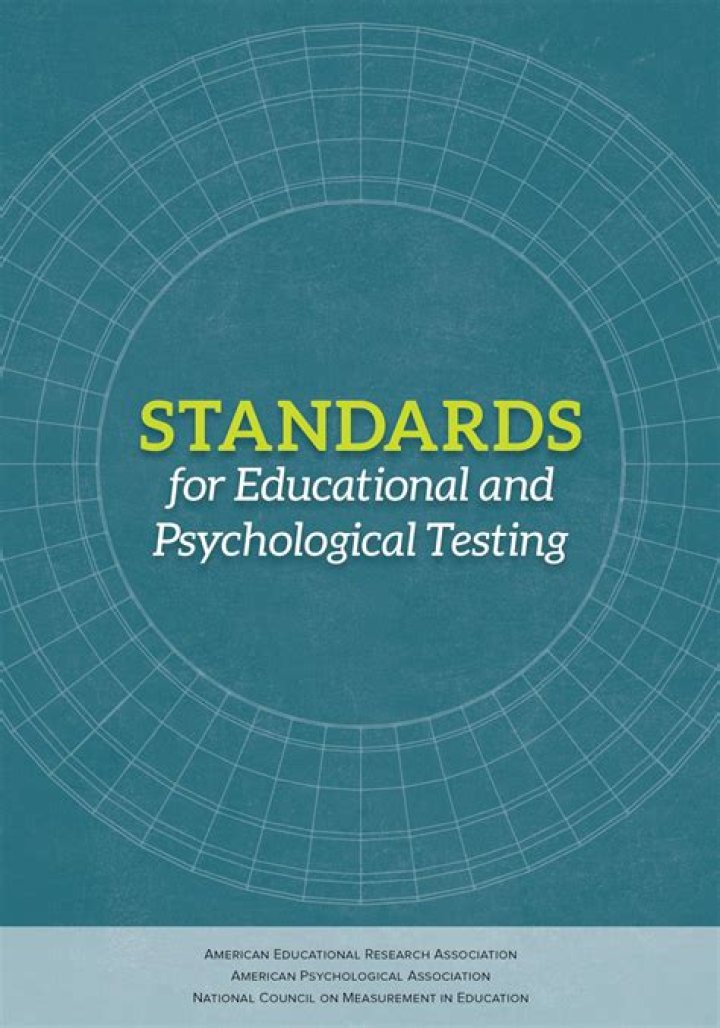 What is Standards for educational and psychological testing Who publishes it?