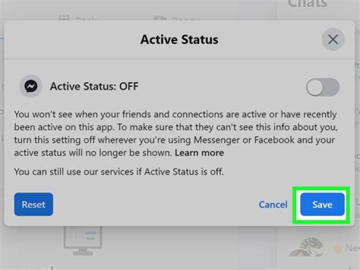 What is status on Facebook?