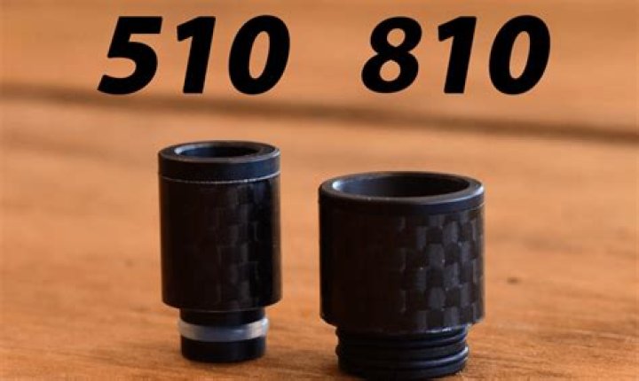 What is the 510 drip tip made from?