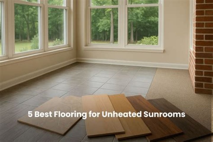 What is the best flooring for an unheated cabin?