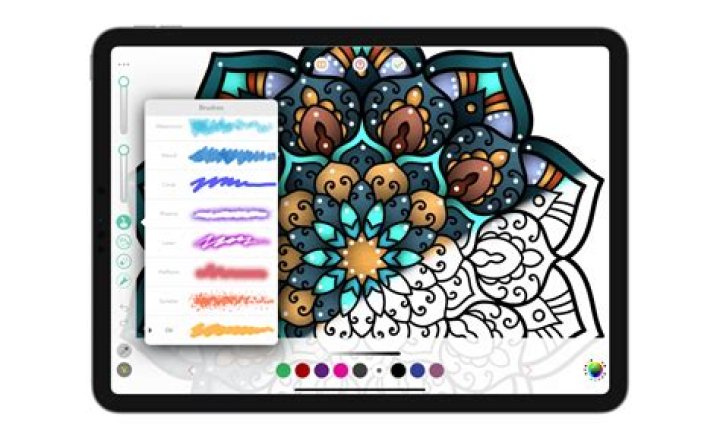 What is the best free coloring app for iPad?
