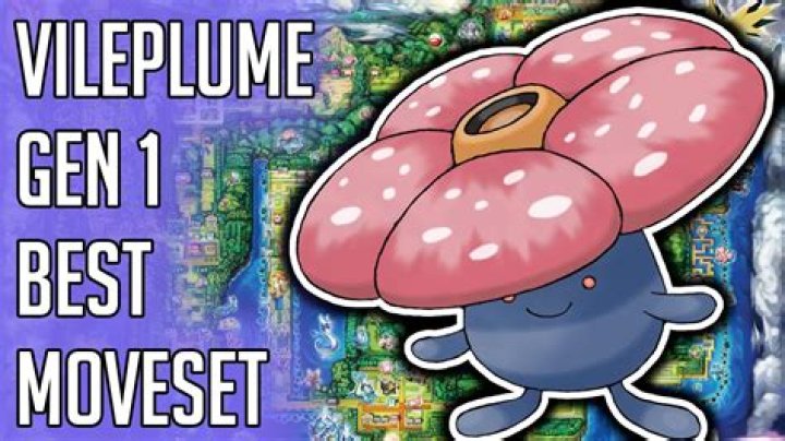 What is the best Moveset for Vileplume fire red?