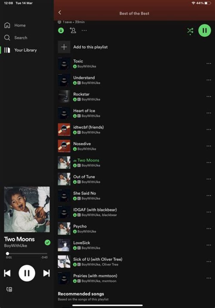 What is the best party playlist on Spotify?