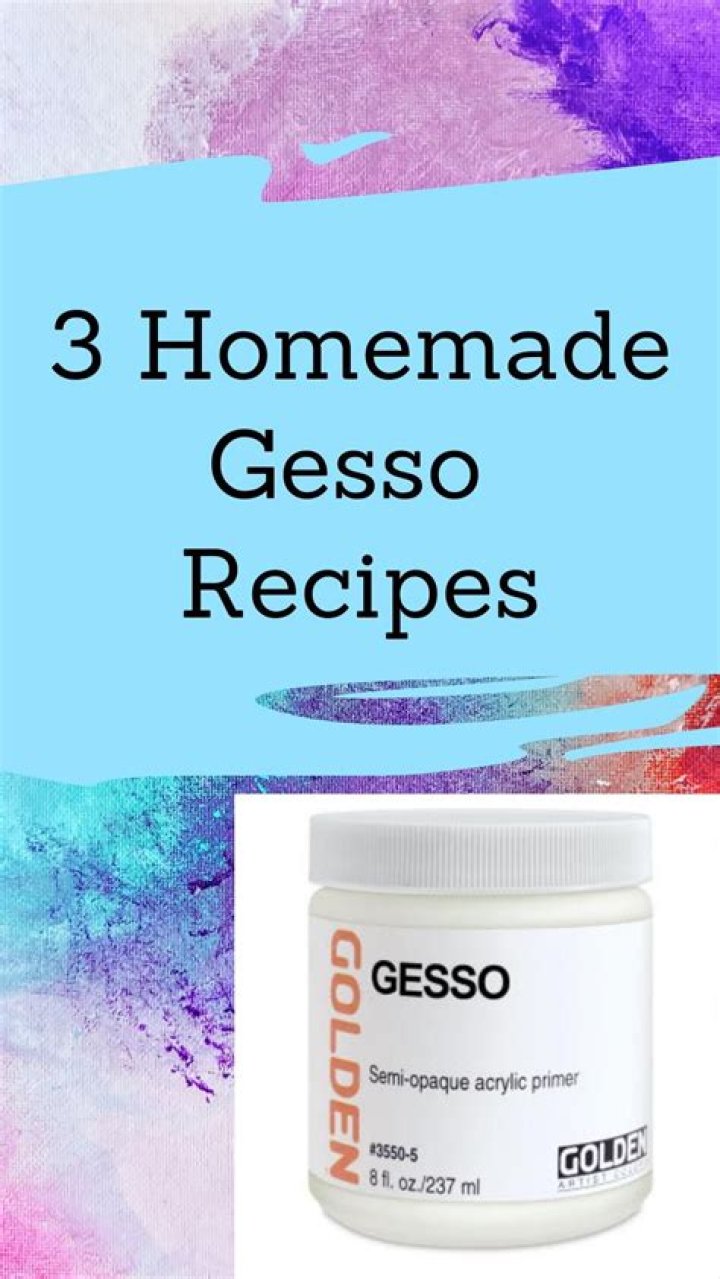 What is the best recipe for gesso?