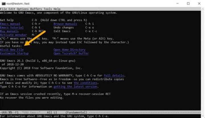 What is the command to save a file Emacs?
