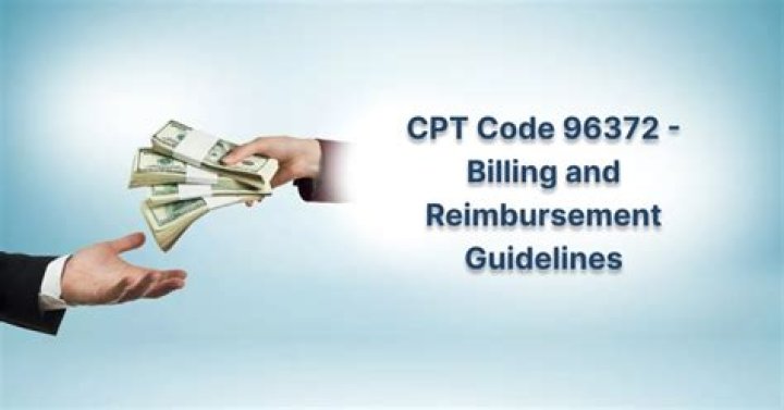 What is the CPT code 96372?