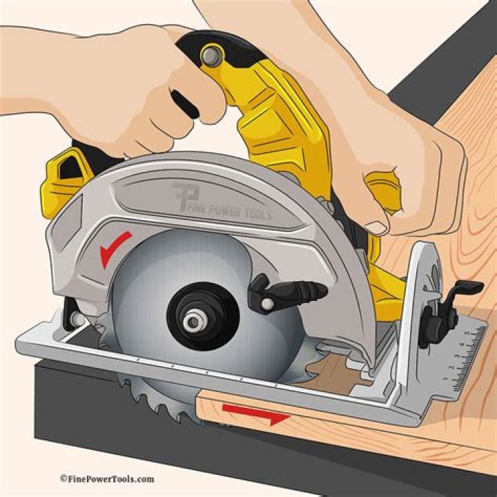 What is the cutting depth of a circular saw?