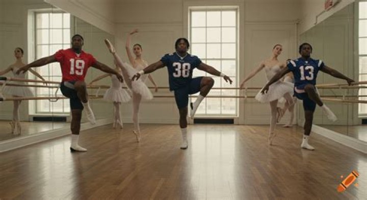 What is the dance the football players are doing?