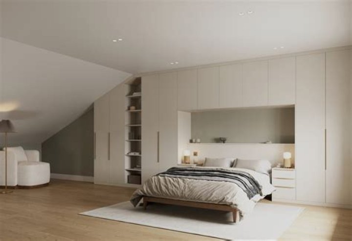 What is the definition of fitted wardrobe?