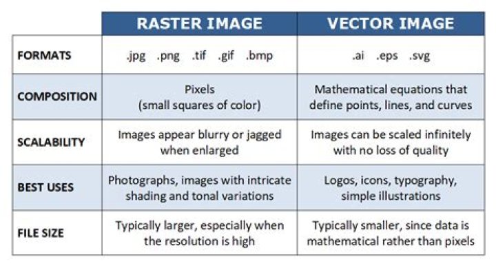 What is the difference between raster and vector charts?