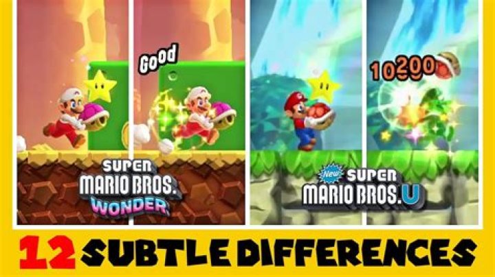 What is the difference between Super Mario Bros U and Super Luigi U?