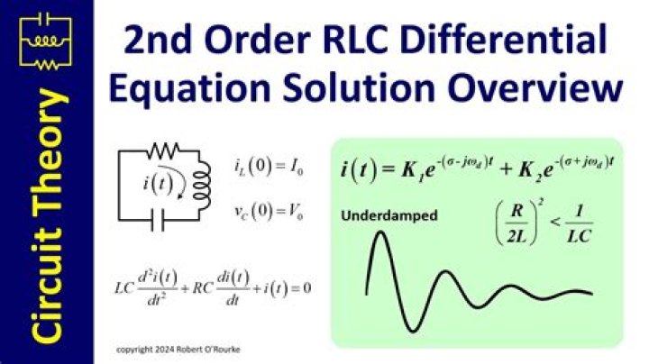 What is the differential equation for RL circuit?