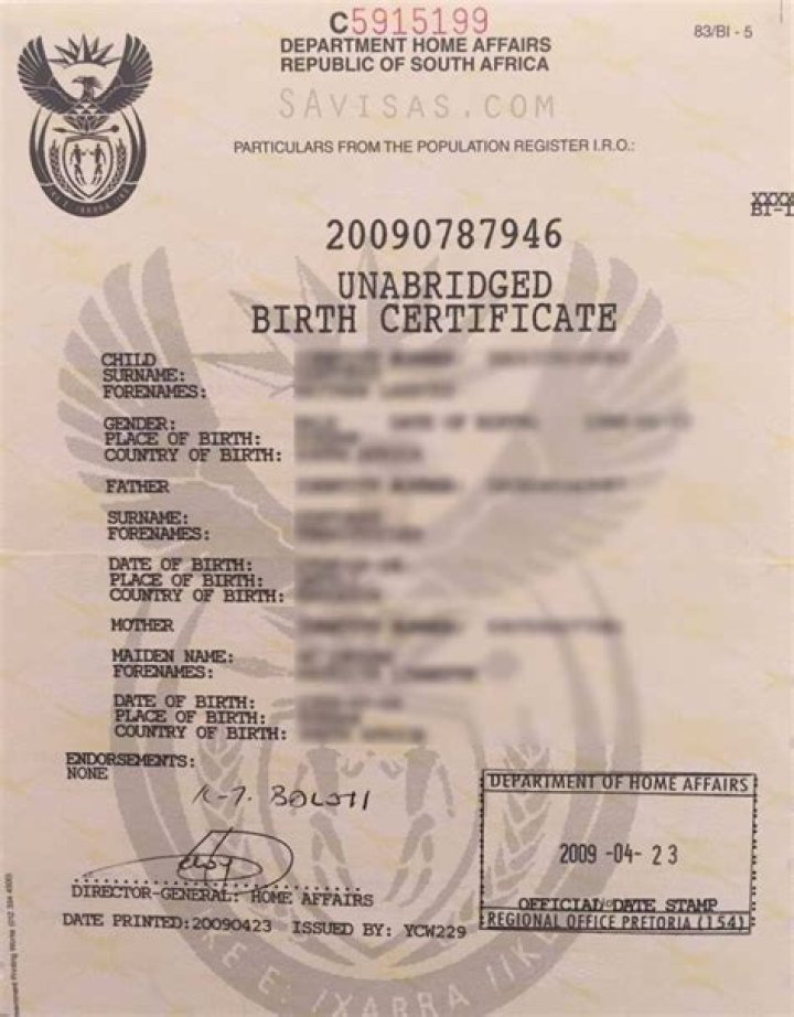What is the fastest way to get an unabridged birth certificate in South Africa?