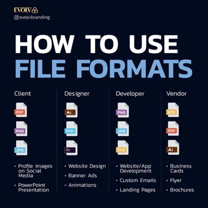 What is the file format for animations?