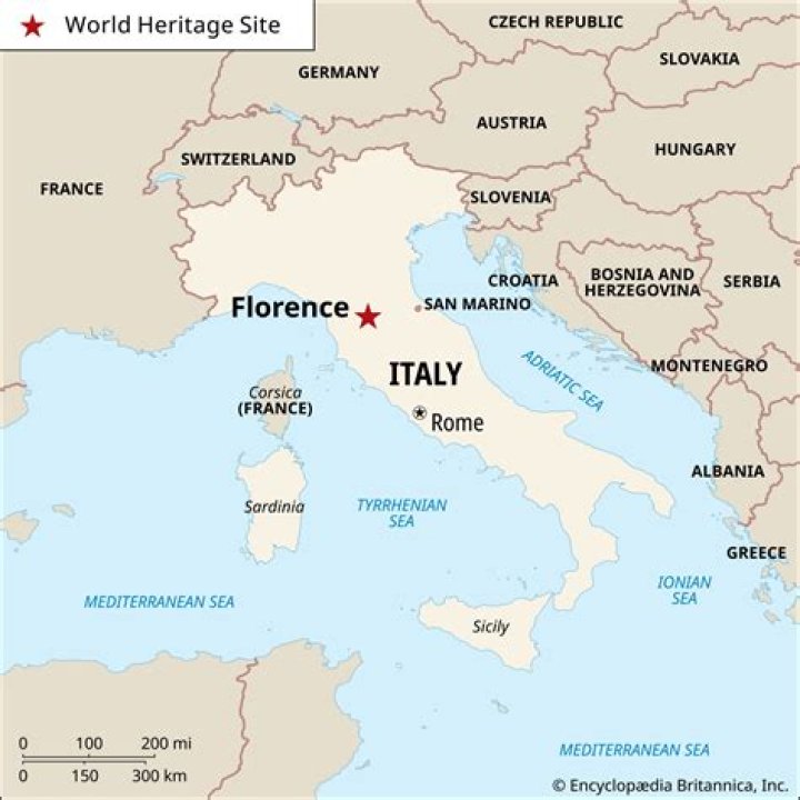 What is the geography of Florence Italy?
