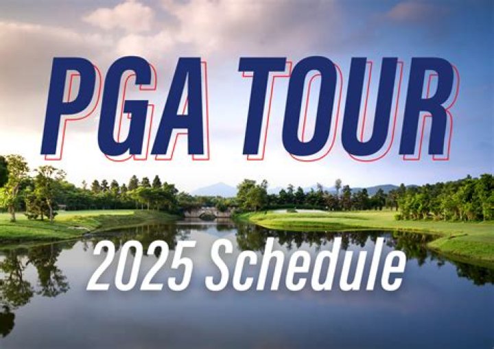 What is the golf schedule for 2021?