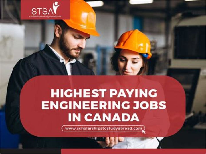 What is the highest paying engineering job in Canada?
