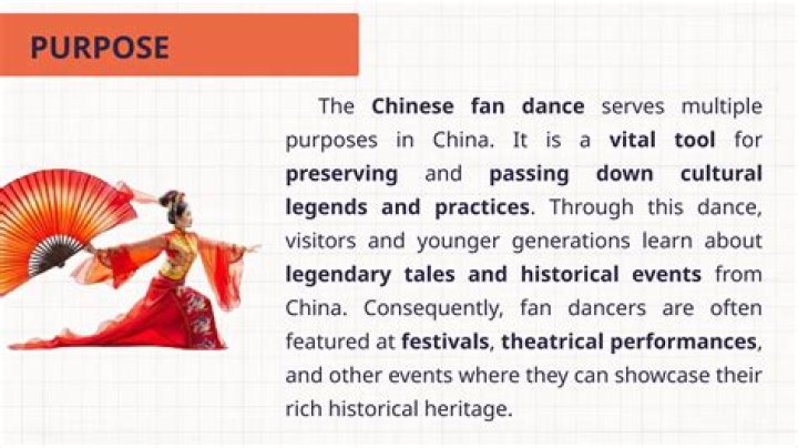 What is the history of Chinese fan dance?