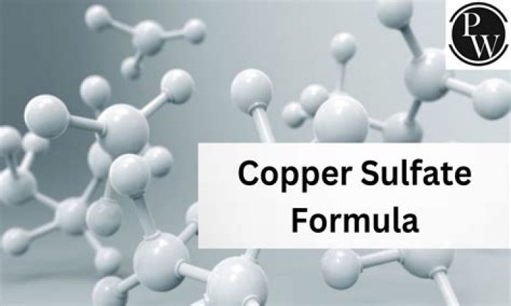 What is the hydrated copper sulphate formula?