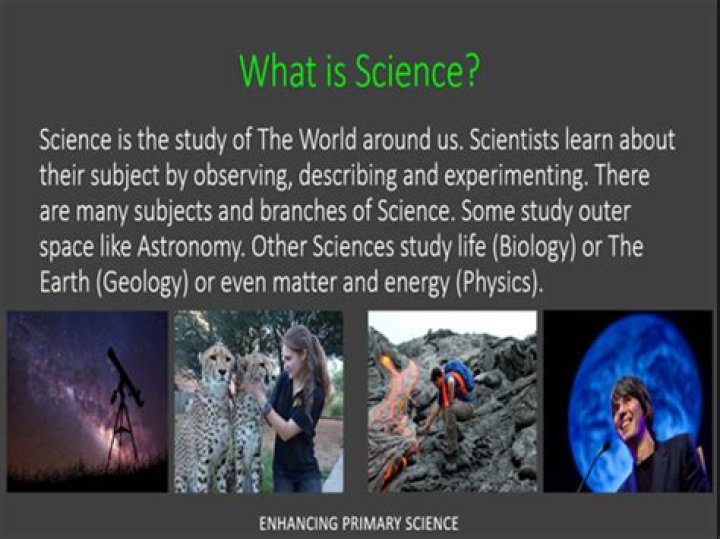 What is the importance of science?