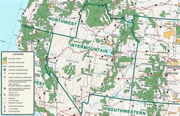 What is the intermountain region of the US?